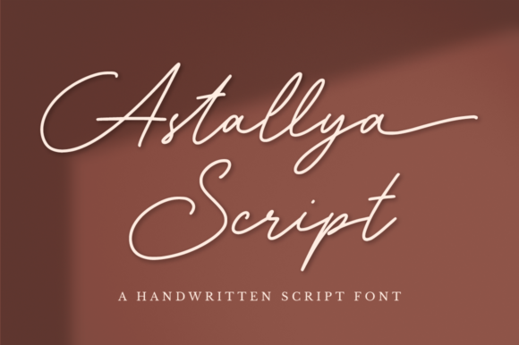 Astallya: A Modern Signature Font for Elegant Designs