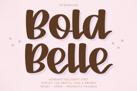 Bold Belle: A Charming Script for Confident Designs