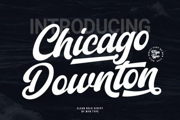 Chicago Downton: A Vintage Script with Baseball Charm