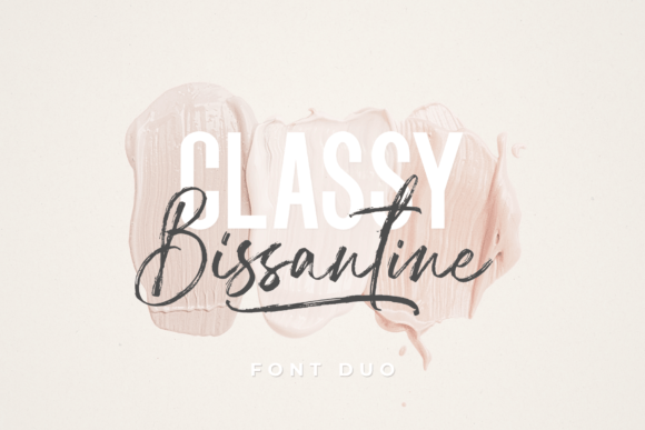 Classy Bissantine Duo: A Sophisticated Font Pairing