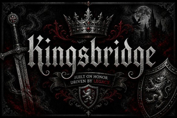Kingsbridge: A Bold Blackletter Typeface
