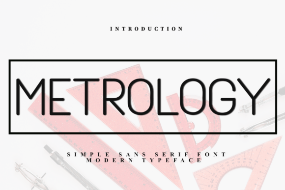 Metrology: A Festive Typeface for Holiday Magic