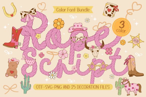 Rope Script: A Charming Typeface for Western Projects