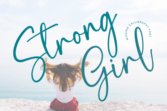 Strong Girl: Elegant Script Font for Sophisticated Designs