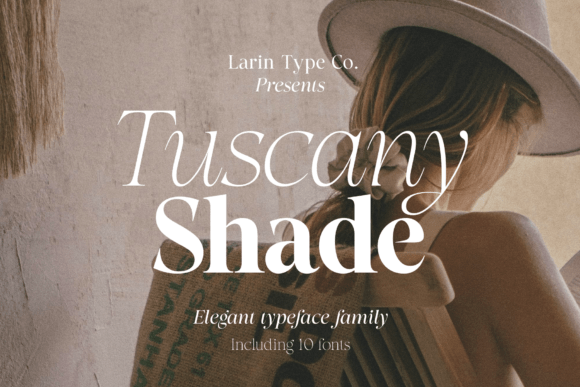 Tuscany Shade: A Stylish Serif for Modern Design